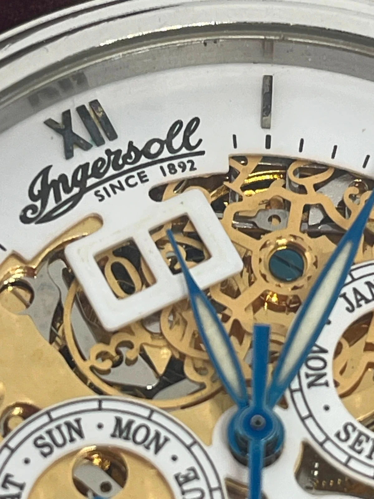 Relógio Ingersoll automático skeleton edição limitada – calendário 24 h, mês e dia – photo 14